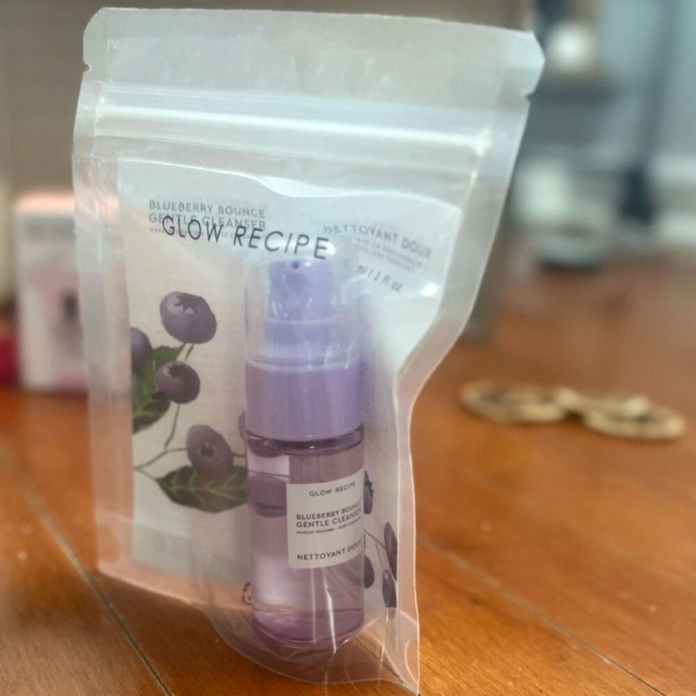 Glow Recipe Blueberry Bounce Gentle Deep Clean Makeup Remove 1oz/30ml SEALED NEW